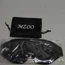 MZOO Luxury Sleep Eye Mask for Side Sleeper Men Women, Zero Eye Pressure 3D Sleeping Mask, Light Blocking Patented Design Night Blindfold, Soft Eye Shade Cover for Travel, Black