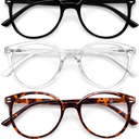 GIBLOGO Reading Glasses for Women/Men Eye Glasses Blue Light Reading Glasses Cheaters Eyeglasses, +1.00