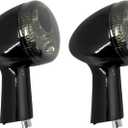 HDBUBALUS Rear LED Turn Signal Light Running Brake Light Indicator Lamp Fit for Harley Sportster XL883 XL1200 1992-2022 Black Housing Smoke Lens