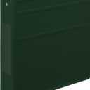 Carstens 2-Inch Heavy Duty 3-Ring Binder - Side Opening, Forest Green, Durable Plastic, Precision No-Gap Rings, Waterproof Covers, No Pockets, Holds 300 Letter Sheets, BPA-Free, Made in USA (5820-3R) (Individual)