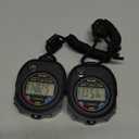 2 Pack Multi-Function Electronic Digital Sport Stopwatch Timer, Large Display with Date Time and Alarm Function, Suitable for Sports Coaches Fitness Coaches and Referees,Pgzsy