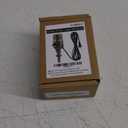 Lamp Rewire Kit,Lamp Socket Replacement Kit,Antique Brass Light Socket with Matching Electric Cord Set,DIY Lamp Making Kit Lamp Wiring  (Bronze, 1)