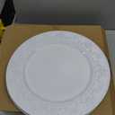 Brightalk 13-Inch Charger Plates, 6Pcs Dinner Plate Chargers Round Server Ware, White