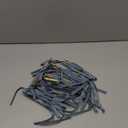 24 Pcs Velvet Bows Christmas Tree Ornaments Vintage Double Faced Velvet Ribbon Bows for Tree Garland Wreath Indoor Outdoor Xmas(5 x 7 Inch,Width of 3/8",Dusty Blue)