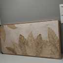 Minimalist & Modern Art for Bedroom Decor Framed Abstract Artwork for Walls Neutral & Contemporary Beige Wall art - Artwork for Living Room and Boho Style Large Abstract Wall Art 24×48IN