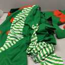 EraSpooky Elf Costume Men Christmas Santa Helper Fancy Dress Red and Green (Large)