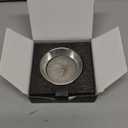 54mm Espresso Dosing Funnel and Puck Screen Set Magnetic Coffee Dosing Ring And Filter for Portafilters Compatible with 54 mm Breville Portafilter Basket Premium Espresso Machine Accessories (Silver)