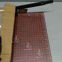 Paper Cutter Heavy Duty 18" Cut Length Professional Large Paper Cutter 12-Sheet Capacity Guillotine Paper Cutter for Cardstock, Safety, Efficience, Wide Use for Office, School, Home (A2-A7)