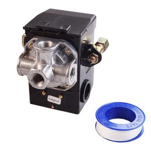 Air Compressor Pressure Switch Control 95-125 PSI 4-Port with Unloader 1/4-95-125