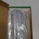 FEED GARDEN 6 Inch 50 Pack Hot-dip Galvanized Landscape Staples Plant Cover Spikes 11 Gauge Tent Stakes Garden Stakes Landscaping Fabric SOD Pins Yard Pins for Decoration Weed Barrier Fabric