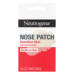 Neutrogena Nose Acne Patches for Sensitive Skin, Hydrocolloid Acne patches for Overnight Wear, Reduces the Look of Blemishes in 68 Hours, Gentle NonMedicated Patches, 9 ct