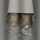 Zonon 100 Pcs Metal Rings for Crafts Gold Craft Rings Hoops Floral Macrame Hoops for DIY Crafts Macrame Dream Catcher Supplies Wedding Table Wreath Decor Wall Hanging (3 Inch)