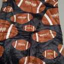 Football Baby Blanket for Boys Girls Soft Fleece Minky Blanket with Dotted Backing Double Layer Newborn Toddler Blankie for Nursery Stroller Crib Gift Ideas to Son Nephew Grandson 26.5 * 40 Inches