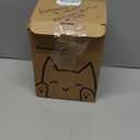 DomoMayli Automatic Dual Cats Feeder for 2 Cats,6 Meals/Day,12 Portions/Meal