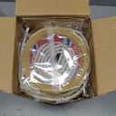 Cat Scratch Couch Furniture Protector, 90" x 16" Trimmable Anti-Scratch Couch Protector from Cat Claws with Double Self-Adhesive Carpet, Great for Sofa & Indoor Wooden Furniture (Off White)