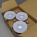 6 Pack High Power Outdoor PAR38 17W 170Watt Equivalent 1700 Lumens LED Dimmable Flood Light Bulb Waterproof E26 6000K Daylight LED Flood Light Bulbs Security Backyard Garage Led Spotlight Bulbs