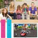 Wii Remote Controller, 2 Packs Upgrade Wireless Controller Compatible with Wii Wii U(blue and pink)