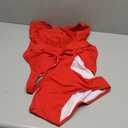 Womens V Neck Ruched Tankini Swimsuits, Tummy Control Halter Tie Back Two Piece Bathing Suits, Modest Swimwear with Shorts S