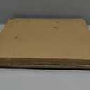 Foldable Laptop Desk, Bed Table for Study & Reading, Portable Mini Picnic Table, Folds in Half with Inner Storage Space (Black-black Edge)