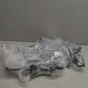 Food Container Lid Organizer for Cabinet, 6 Adjustable Dividers Metal Pot Lid Organizer, Pots and Pans Organizer Under Cabinet Storage Plastic Lids Pots Cookie Sheets for Cabinets, Cupboards, Drawers (BLACK)