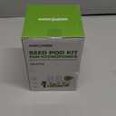 Ahopegarden 86PCS Hydroponic Pods Kit: Grow Anything Herb Kits with 600ml A&B Plant Food, 40 Grow Sponges, 40 Labels, 1 Tweezer - Hydroponics Supplies for Aerogarden&Most Brand Herb Garden