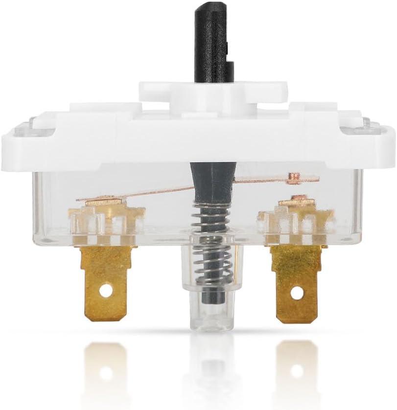 WE4M416 248c1146p001 Dryer Switch Compatible with GE, Hotpoint, Kenmore, Dryer Push to Start Switch WE4M416, Dryer Start Switch Replacement 1811209 PS3487190 AP4980900 EAP3487190 WE4M367 1pack