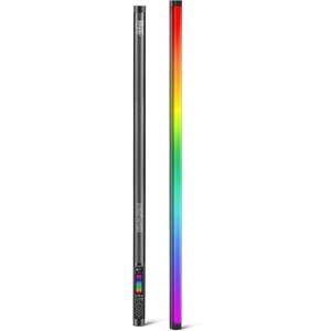 NEEWER TL120C RGB Tube Light, 42W Full Color RGBWW Photography LED Video Light Wand Stick with APP/2.4G/DMX Control, 7 Pixel Effects/18 Scenes, 2500K-10000K CRI97+ TLCI98+, 6000mAh Battery