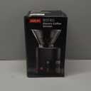 Bodum Bistro Electric Conical Burr Coffee Grinder, Preset Timer, 12 Grind Settings, White