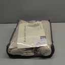 100% Blackout Shield Linen Blackout Curtains for Bedroom 90 Inches Long, Back Tab/ Rod Pocket Living Room Drapes, Thermal Insulated Blackout Curtains 2 Panels Set, 50" W x 90" L, Oatmeal