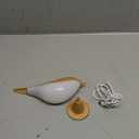 Bedside Lamps Bird Lamp Bird Decorations for The Home Small Lamps for Small Spaces Night Light for Kids ABS Plastic Cute Lamp for Bedroom, Living Room, Kitchen, Outdoor, Office Decor (Wood)