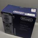 De'Longhi Dedica Duo Compact Espresso Machine - Cold Brew Coffee Maker with Milk Frother Wand- for Espresso, Hot & Iced Coffee, Cappuccinos, Lattes & Home Barista Brewing, Stainless Steel Finish