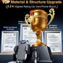 VANMASS 2026 Phone Holders for Your Car Ultimate Military-Grade Car Phone Holder MountPatent & Safety CertsUpgraded Shockproof Truck Air Vent Phone Mount for iPhone 17 Pro Max 16 15 Samsung Android
