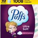 Puffs Ultra Soft Facial Tissues, 18 Cubes, 56 Facial Tissues Per Box