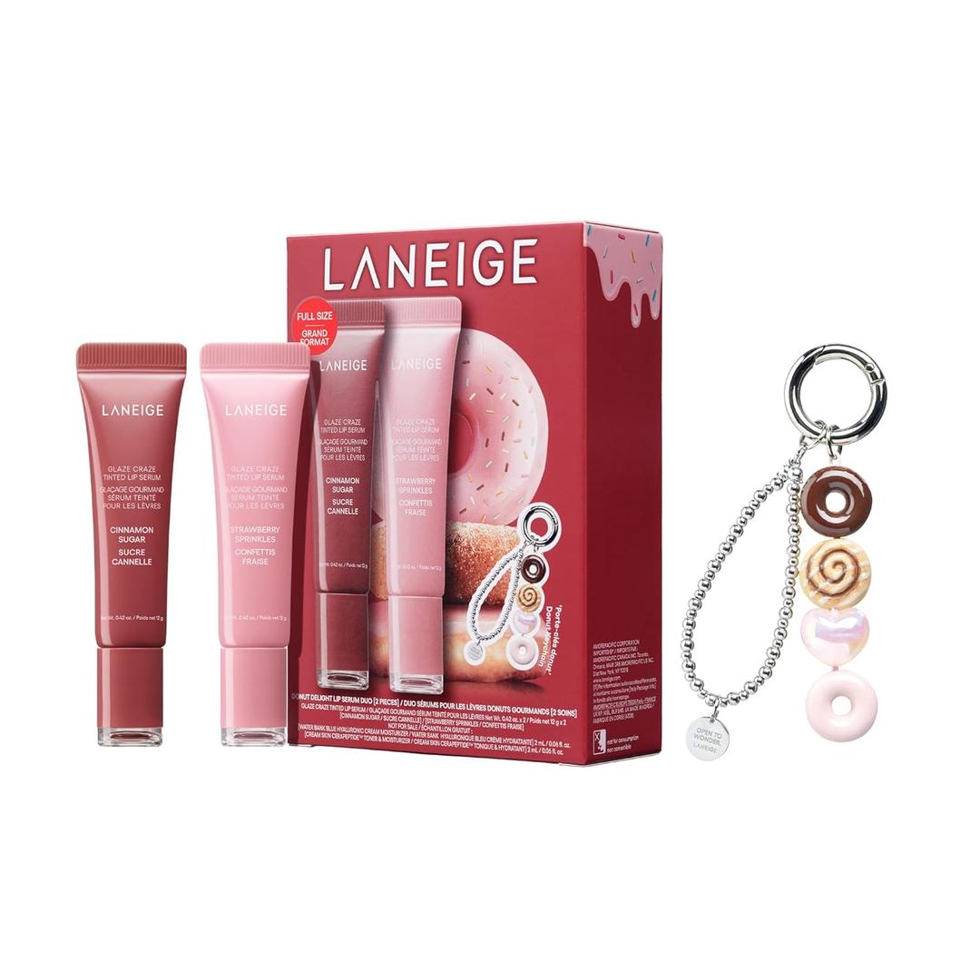 LANEIGE Glaze Craze Tinted Lip Serum: Hydrating Lip Serum for Glossy, Nourished Lips with Plumping Polypeptides