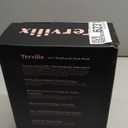 Terviiix 4-in-1 Hot Air Rotating Blow Dryer Brush Kit  1000W with Rotatable Round Brushes (2 Sizes), Oval Volumizer, and Diffuser  Ideal for Curly Hair, with Arthritis-Friendly Big Buttons, Black