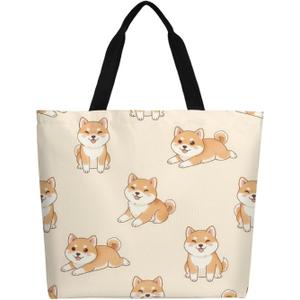 Canvas Tote Bag Large Women Casual Shoulder Bag Handbag Reusable Beach Shopping Grocery Bag For Outdoors