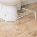 Squatty Potty Ghost Acrylic Toilet Stool, 7"