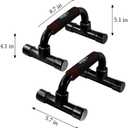 Push Up Bars Strength Training - Workout Stands With Ergonomic Push-up Bracket Board with Anti-Slip Sturdy Structure Portable for Home Fitness Training, Push Up Stands Handle for Floor Workouts