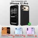 Magnetic for iPhone 17 Pro Case 6.3", Compatible with MagSafe, [Integrated Silicone Camera Control Cover] [Screen Protector], 2X MIL-STD Drop Protection Case for iPhone 17 Pro, Black