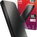 ZAGG Glass+ Samsung Galaxy S25/ S24 Screen Protector  Extreme Impact & Shatter Protection, Scratch-Resistant, Smudge-Resistant, Fingerprint Scanner Compatible, InvisibleShield, Easy Installation