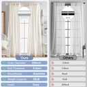 Hei!Dear 2 Pack Blackout Curtain Rod for Windows 28 to 48 inch (2.33-4Ft), Wrap Around Room Darkening Curtain Rods, 5/8" Samll Adjustable Modern Decorative Window rod,Silver