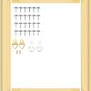 ECOIOU DIY Canvas Stretcher Bars 16x24 Inch Canvas Frame, Sturdy Stretcher Frames for Oil Paintings, Prints, Paint by Numbers & Posters(Need Extra Size to wrap Around The Frame)