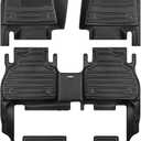 TuxMat - for BMW X7 7-Seater 2019-2026 Models - Custom Car Mats - Maximum Coverage, All Weather, Laser Measured - This Full Set Includes 1st, 2nd and 3rd Rows