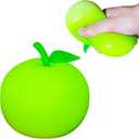 Squishy Stress Relief Squeeze Ball (Pack of 1) - Stretch and Pull, Dough Ball Fidget Toys for Adults and Kids, Soft Apple Squishy Toys, Squish Ball, Ideal for ADHD, Autism, Teens Anxiety