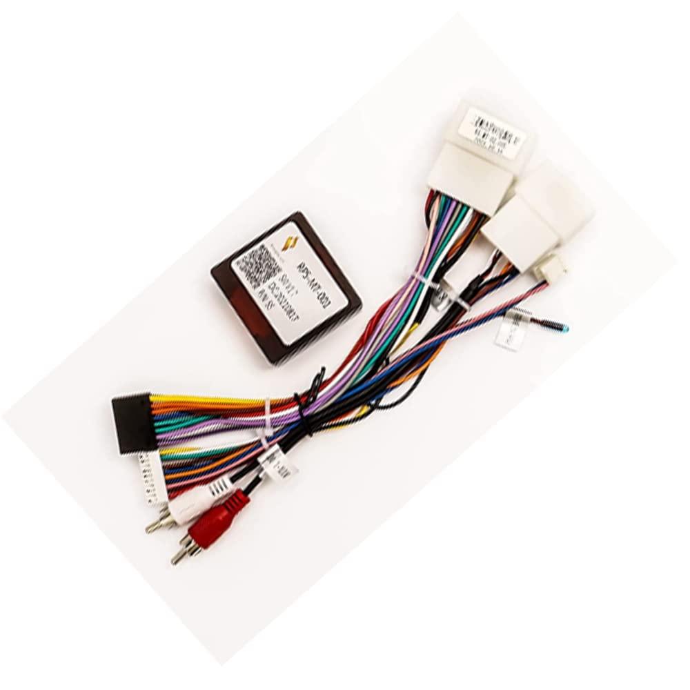 16pin Car Radio Stereo Power Retrofit Harness Cable Wire Adapter for Mitsubishi Lancer EX Pajero Outlander 2006~13 wtih Factory Rockford Amplifier