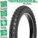 MOHEGIA Kids Bike Tire: 12.5/14/16/20 x2.125 Inch Folding Replacement Bicycle Tire,Compatible with BMX, MTB and Children Racing