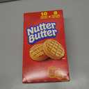 NUTTER BUTTER Peanut Butter Sandwich Cookies, King Size, 10-3.5 oz Snack Packs (EXP 09/04/26)