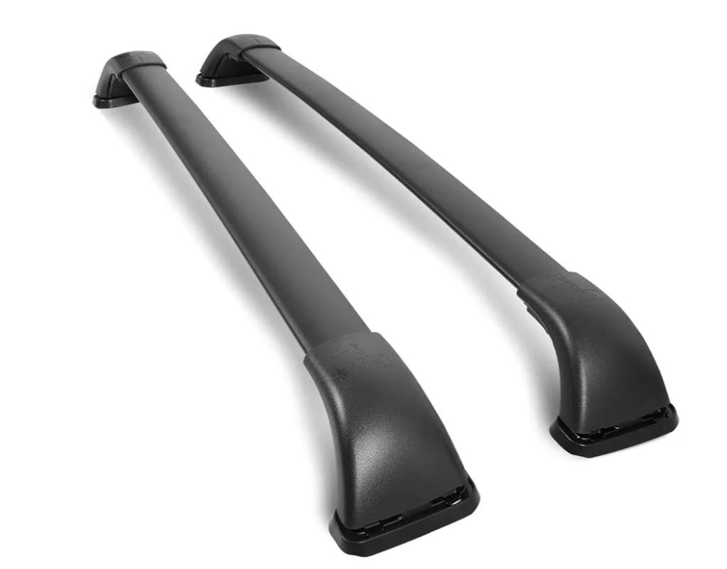 Auto Dynasty Pair of Roof Rack Black Powdercoated No car Brand