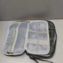 LUXJA Diabetic Supplies Travel Case, Storage Bag for Glucose Meter and Other Diabetic Supplies (Bag Only), Gray