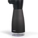 AIKE Magnetic Charging Waterproof Automatic Soap Dispenser for Liquid Soap Anti-Fingerprint Black Coating 14fl.oz. Model AK1337